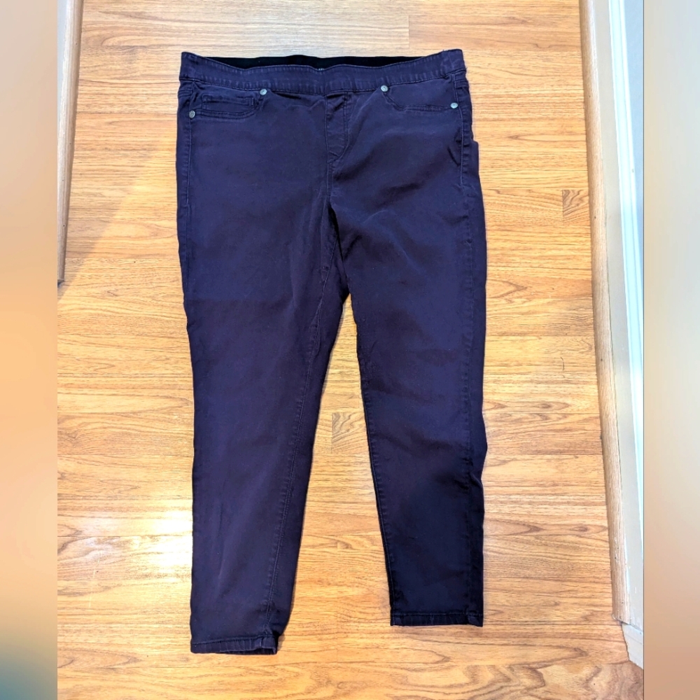 Maurices Women's Plus Elastic Waist Stretchy Jeans